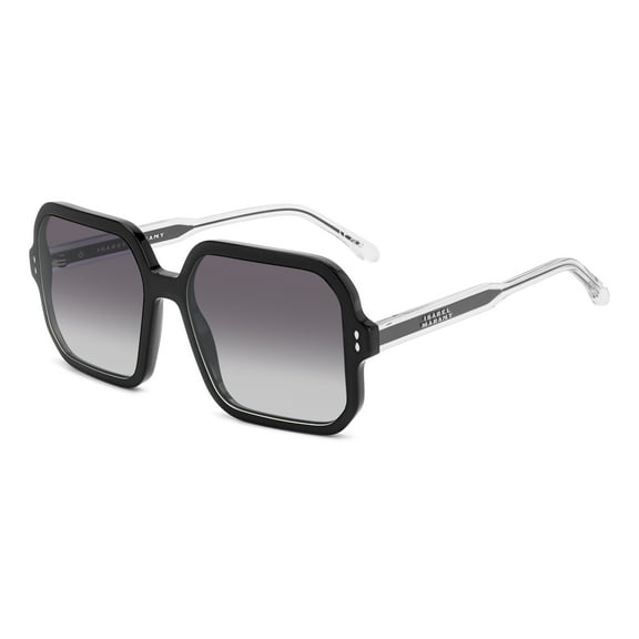 Isabel Marant - IM 0163/S, Oversize acetate women BLACK/ DARK GREY SHADED