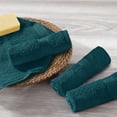thumbnail image 4 of MALLONI HOME Ultra Soft Cotton Washcloths, Contains 12 Piece Face Cloths 12x12 inch, Ideal for Everyday use Face Towels, Compact & Lightweight Multi Purpose Washcloths - Teal, 4 of 5