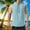 Blue, variant on Mens Work Out Gym Beach Vest Hoods Coat for Man Sleeveless Hawaiian Cami Tank Hooded Fall Winter Vest 2026