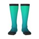 thumbnail image 1 of Fotbe Green Turquoise Teal Calcetas Divertidas Estampadas para Hombre y Mujer, Calcetas de Algodón hasta la Rodilla para Caminar, Correr, Enfermería y Embarazo, 1 of 6