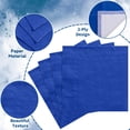 thumbnail image 7 of 140 Pcs Cocktail Napkins Royal Blue Napkins Disposable Blue Beverage Dessert Napkin for Birthday, Baby Shower, Wedding, 5 x 5 Inch, 7 of 7