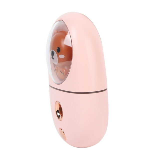 Pulverizador De Niebla Facial, Rociador Facial Portátil De 35 Ml De Cara, Humidificador De Cara Mini Ocular Recargable USB, Vaporizador De Cara Mini Animal Lindo,