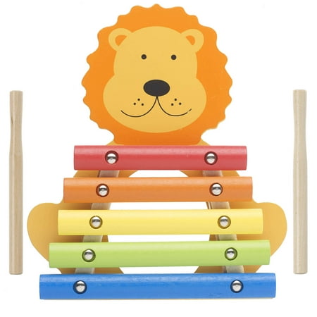 Orange Tree Toys: Xylophone: Lion – Wooden Musical Instrument Toy w/ 2 Drumsticks Animal Shaped Colorful Developmental Toy Toddler & Kids Ages 3+ Orange Tree Toys: Xylophone: Lion – Wooden Musical Instrument Toy w/ 2 Drumsticks Animal Shaped Colorful Developmental Toy Toddler & Kids Ages 3+