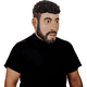 thumbnail image 3 of Máscara Cantante Urbano Bad Bunny Trap Latino Cantante Disfraz, 3 of 5