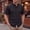 Black, variant on Men's Slim Fit Polo Shirts Short Sleeve Breathable Stand up Collar Button Down Golf Shirts Ribbed Knit Soft Cotton Tops Sizes S-2XL White