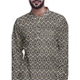 thumbnail image 4 of Atasi Ensemble de Pyjama Kurta Ethnique Imprimé pour Fête d'Été Kurta Pyjama pour Hommes, 4 of 4