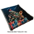 thumbnail image 3 of ChicYu Christmas Series Decorative Tapestry Holiday Decoration Background Blanket Sofa Cover Blanket Gift Blanket for Sofa Decoration, 3 of 6