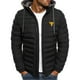 thumbnail image 2 of Chaqueta con capucha acolchada de algodón con estampado de Dwayne Johnson Brahma Bull Tattoo para hombre, cómoda e informal, a la moda, 2024, 2 of 5