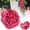 Hot Pink, variant on Artificial Austin Rose Head,Lifelike Champagne Fabric Flower with Soft Texture,For DIY Wedding Bouquet Table Centerpiece Decor,1PC,White