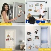 Magnetic Picture Frames 12 Packs-Fridge Magnetic Photo Frames-Holds 4 x 6 Inches Photos,Black