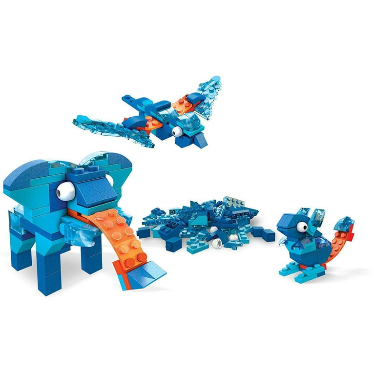 Mega Bloks Inventions Mega Construx Blue Brick Building Set