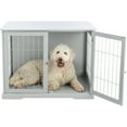 thumbnail image 4 of TRIXIE 38.7" Dog Crate, Indoor Crate Table for Dogs Up to 65 lb, Large Dog Kennel, Gray, 4 of 9