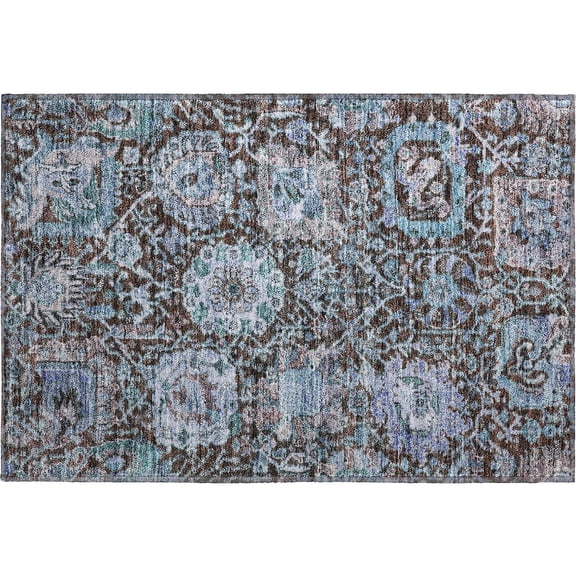 Dalyn Rugs Premium Machine Washable Mayfield AMF1101 Chocolate 1'8" x 2'6" Rug