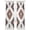 grey, variant on Red Aztec Sheer Curtains 96 Inch Length 2 Panels Set, Southwest Boho Abstract Geometric Aesthetic Voile Window Treatment Semi Sheer Long Curtains Drapes for Bedroom/Living Room/Kitchen 52"x96"x2