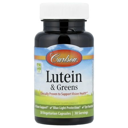 Carlson Lutein & Greens , 30 Vegetarian Capsules
