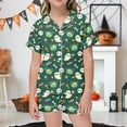 2 Piece Sets Pajamas for Kids Children Graphic Print Short Sleeve