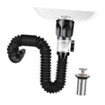 thumbnail image 4 of Tubo de drenaje Nikou expandible flexible a prueba de fugas universal para baño y cocina, 4 of 12