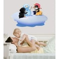 thumbnail image 2 of Wallhogs Pengiuns and Frosty Wall Decal, 2 of 2