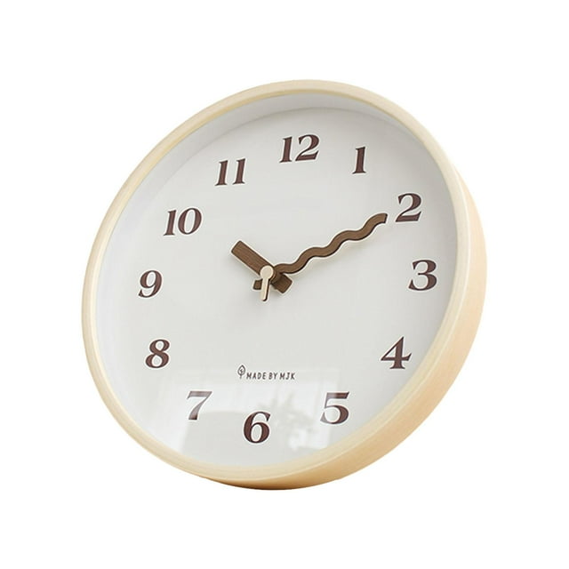 Reloj de pared redondo, decoración moderna y única, silencioso y creativo. Café