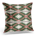 thumbnail image 1 of BOSDECO Aztec Geometric Ornamental Abstract Ethnic Ikat Pillowcase Pillow Cover Cushion Case 20x20 inch, 1 of 1
