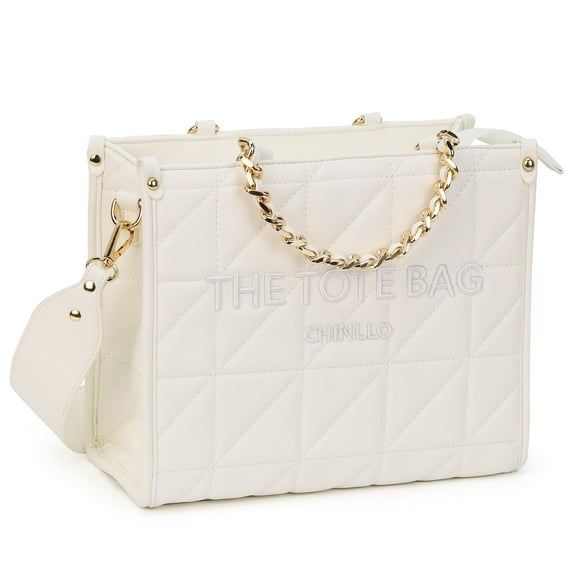 Bolso de mano Chinllo con cadenas acolchadas para mujer