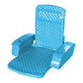 thumbnail image 3 of TRC Recreation Super Soft Baja Durable Adult Chair Swimming Pool Float, Blue, 3 of 4