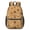 Dog Paw Print, variant on Dog Paw Print and Bone Brown 17" School Backpacks for Teens,Waterproof Oxford Fabric,S-Shape Padded Straps for School,Travel,Hiking,Camping