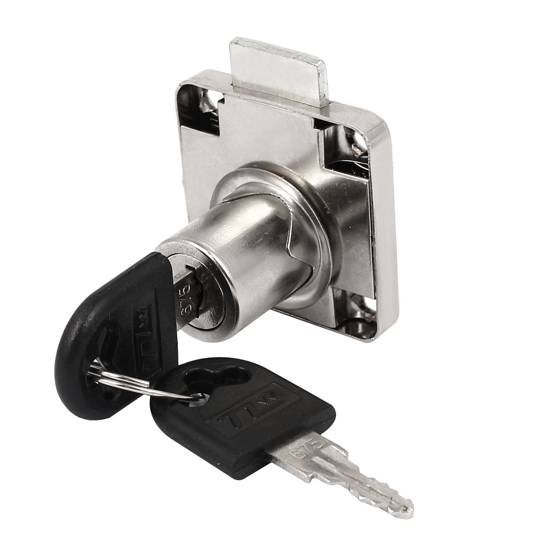 Cupboard Cylinder Deadbolt Drawer Lock Sliver Tone w 2 Keys Walmart Canada