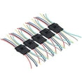 thumbnail image 4 of Automotive Wire Connector, Sturdy Durable Safe Easy Installation Terminal 2 Pin Connector  Electrical Conductivity  For Wire Connections 1P Black,1P Red,2P,3P,4P,5P,6P, 4 of 8