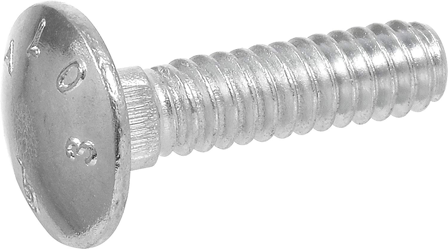 Hillman 240321 Carriage Bolt, 1/2 x 4-1/2-Inch, Steel, Zinc-Plated, Silver, 25-Pack - image 1 of 3