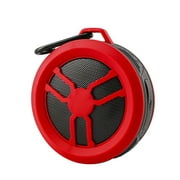 Portable Water Proof Wireless Speaker for BLU Vivo One Plus, XL3, Dash L4 3G,C6,Grand M3,Pure View, (Red)