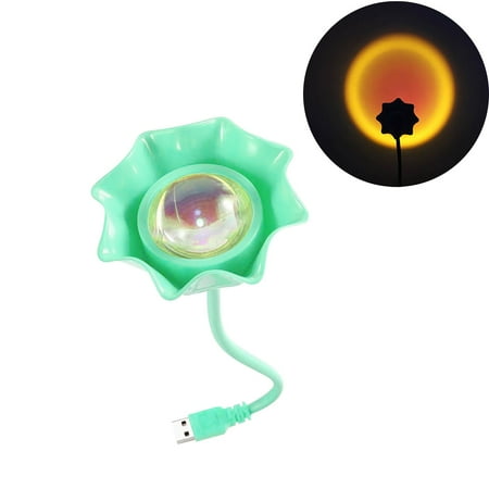 

【JCXAGR】 Portable Rainbow Sunset Live Background Atmosphere Projector Lamp