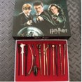 thumbnail image 5 of 2025 Conjunto de marcadores de túnicas mágicas de Harry Potter, Hermione y Ron, caja de pin, monedas de Hogwarts, insignia de metal, búho, Quidditch, juguetes de las Reliquias de la Muerte, 5 of 5