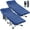 Blue w/ 2 Sided Mattress (2 Packs), variant on Slsy Oversized XXL Folding Camping Cot for Adults, XL 900lb Folding Cot with 3.3 Inch 2 Sided Mattress & Carry Bag, Portable Sleeping Cot, Folding Bed Guest Bed