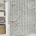 thumbnail image 6 of Orinice Circles Bathroom Decor Set, Colorful Luxurious Graphic Print Polyester Fabric Fashion Shower Curtain Set with Hooks, Home Bathtubs Bathroom Decoration 69x72, 6 of 7