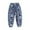 Blue, variant on Odeerbi 2-8 Years Toddler Boys Girls Cotton Sweatpants Cute Print Workout Athletic Sports Jogger Pants Summer Breathable Loose Casual Joggers