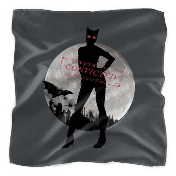 Batman: Arkham City Catwoman Convicted Bandana (21 in x 21 in)