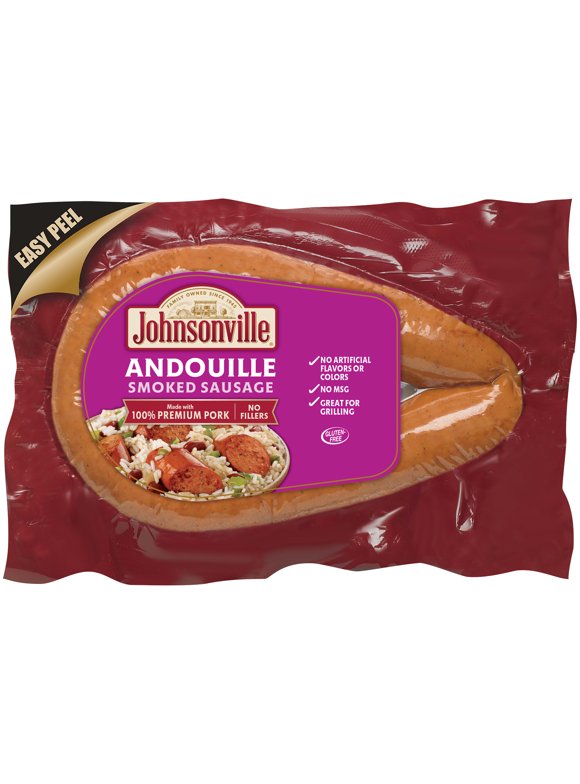 Andouille sausage in Sausages