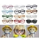 thumbnail image 4 of Lindas gafas de plástico de 6,5/9cm para muñecas Labubu de 15cm, muñecas BJD de 60cm y 1/3 muñecas BJD de juguete (sin muñeca), 4 of 5