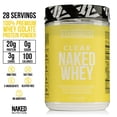 thumbnail image 4 of NAKED nutrition Clear Naked Whey Protein Isolate, Lemonade Protein Powder Isolate, No Gmos Or Artificial Sweeteners, Gluten-Free, Soy-Free - 28 Servings, 4 of 6