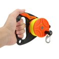 thumbnail image 4 of Diving Fishing Reel Scuba Diving Reel with Thumb Stopper Hook for Snorkeling Underwater Water Sports 46m Yellow WireOrange Reel, 4 of 4