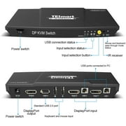 Tesmart 2-port Kvm Switch - Displayport 1.2