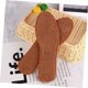 thumbnail image 1 of pares de pantuflas marrones, plantillas con suela, pantuflas acogedoras para hombres, plantillas planas, 1 of 5