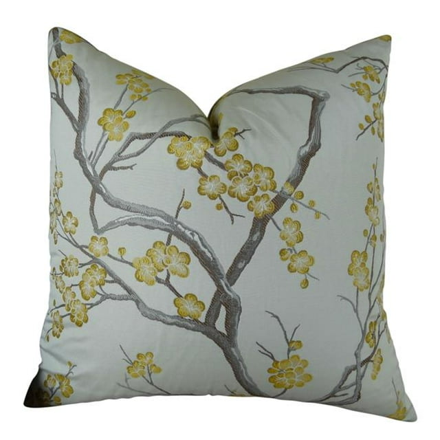 Plutus Vesoul Handmade Throw Pillow, (Double sided 20" x 20")