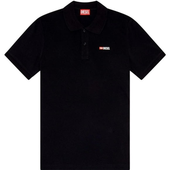 Diesel Mens Weet-Spilt Polo Shirt