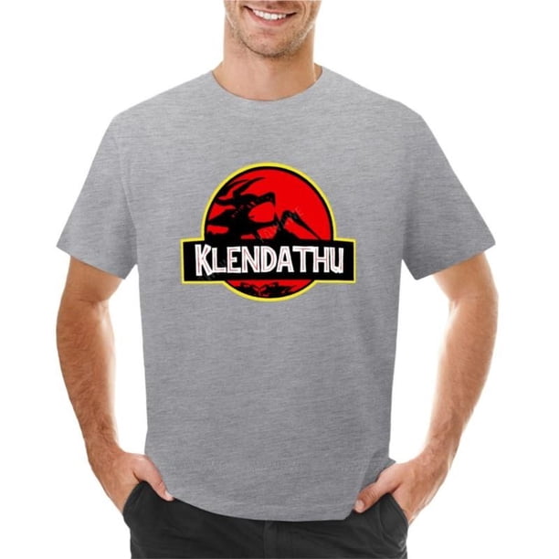 Camiseta Klendathu - Starship Troopers (estilo Jurassic Park) camisetas negras camisetas para niño ropa para hombre
