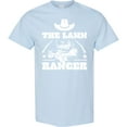 thumbnail image 3 of Inktastic Father's Day the Lawn Ranger with Mower T-Shirt, 3 of 5