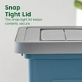 thumbnail image 5 of IRIS 35 Qt File Organizer Plastic File Box for Letter/Le Gal File, 4Pk, 5 of 9