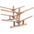thumbnail image 1 of 4-place Log Kayak Rack Canyon Brown, 1 of 5
