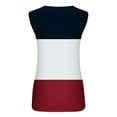 thumbnail image 5 of GERsome Summer Tank Tops for Women Scoop Neck O Ring Shoulder Sleeveless Shirts Casual Loose Fit Trendy Blouses S-2XL, 5 of 5